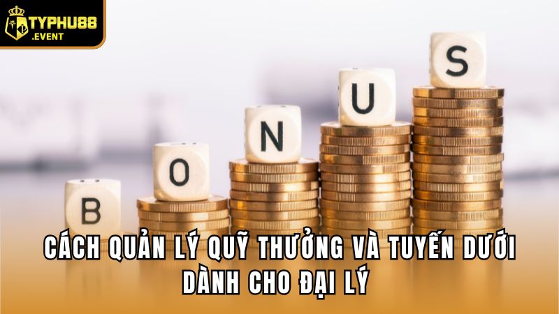 Cách Quản Lý Quỹ Thưởng Và Tuyến Dưới Dành Cho Đại Lý