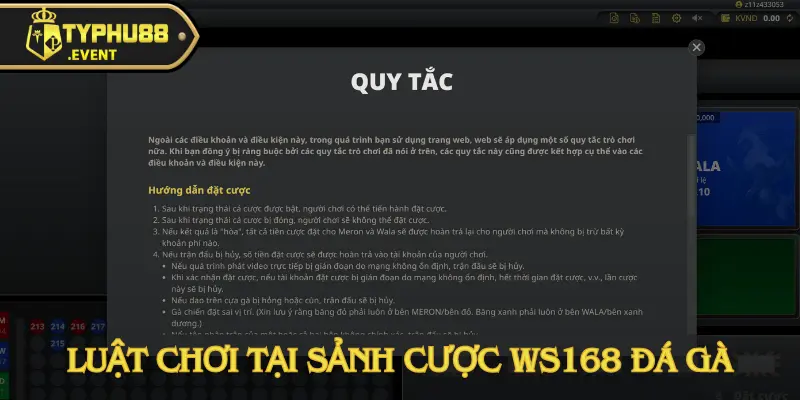 WS168 Đá Gà – Sân chơi đỉnh cao tại nhà cái Typhu88 3 ws168-da-ga