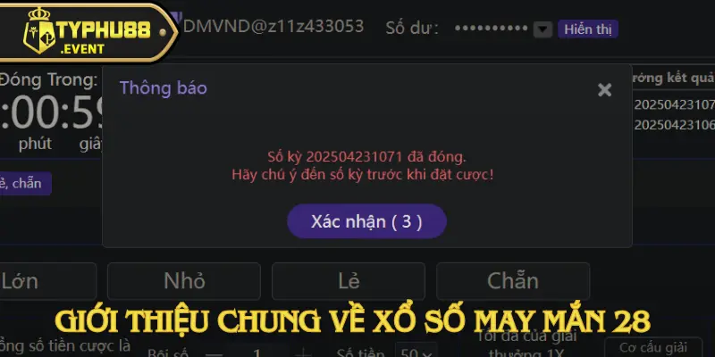 Xổ Số May Mắn 28 – Chơi nhanh trúng lớn tại Typhu88 2 xo-so-may-man-28