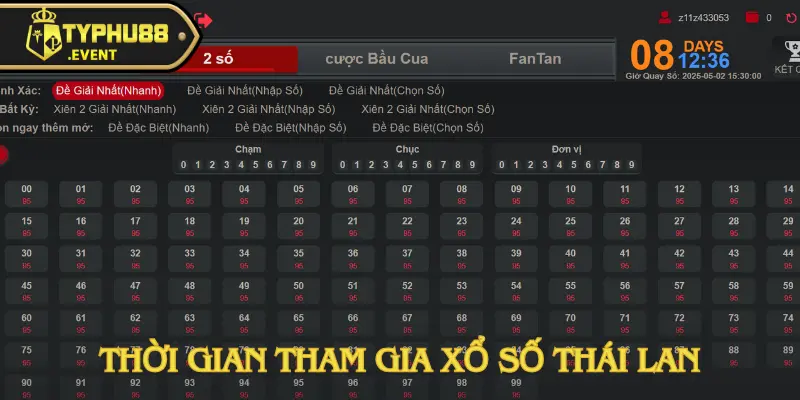 Xổ Số Thái Lan – Cách Chơi Và Tỷ Lệ Thưởng Tại Typhu88 3 xo-so-thai-lan-